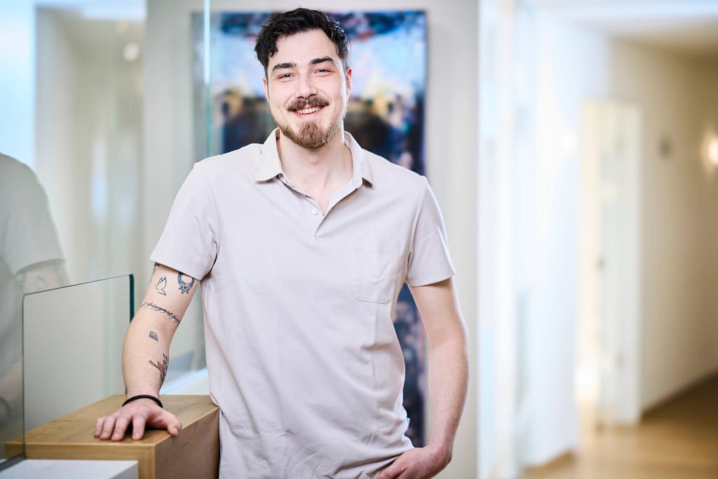 Praxismanager Maurits van Rijt